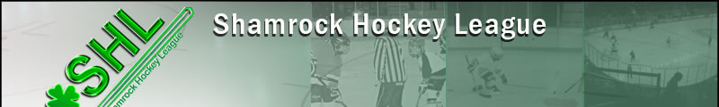 Shamrock Hockey League - Schedule